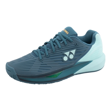 Yonex Tennis Shoes Power Cushion Eclipsion 5 Allcourt (Stability) 2024 Blue-Green Men